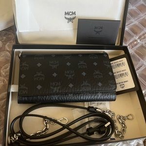MCM Crossbody/Chain Wallet
